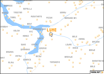 map of Lumë