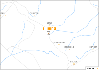 map of Lumina