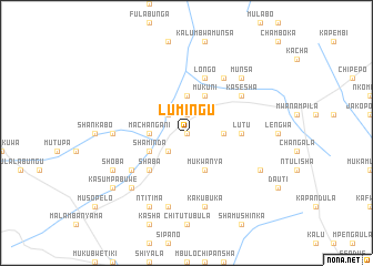 map of Lumingu