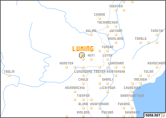 map of Lu-ming