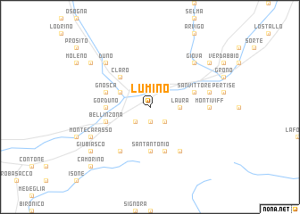 map of Lumino