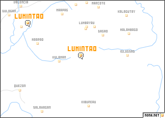 map of Lumintao