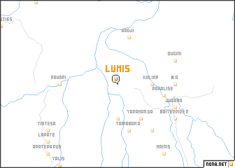 map of Lumis