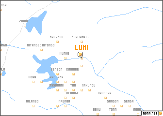 map of Lumi