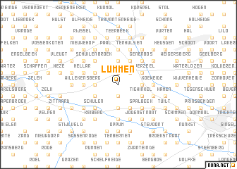 map of Lummen