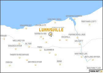 map of Lummisville