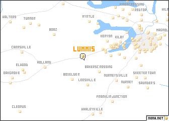 map of Lummis