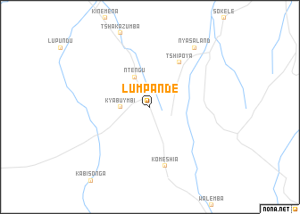 map of Lumpande