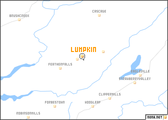 map of Lumpkin