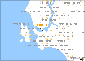 map of Lumut