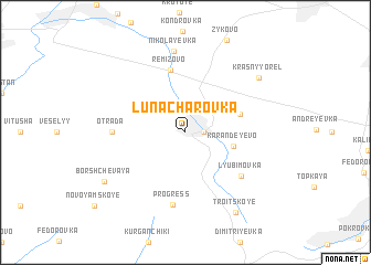 map of Lunacharovka