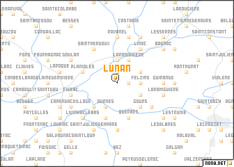 map of Lunan