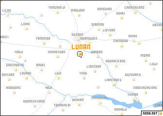 map of Lunan