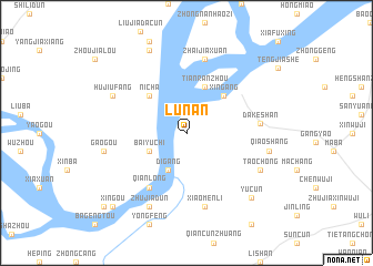 map of Lunan