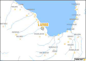 map of Lunao