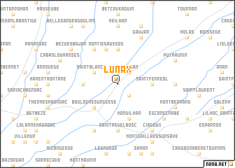 map of Lunax