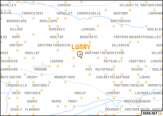 map of Lunay