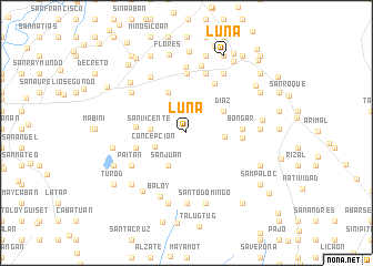 map of Luna