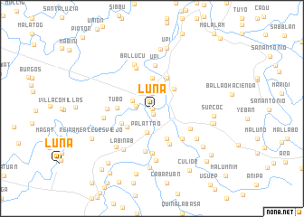 map of Luna