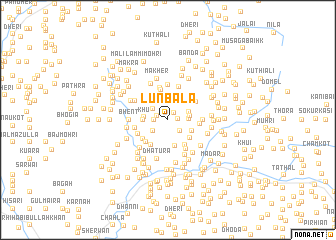 map of Lūnbāla