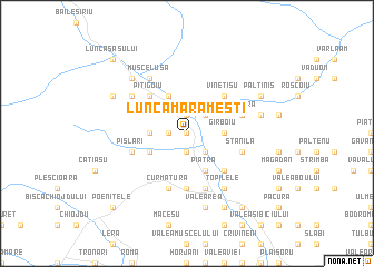 map of Lunca Marameşti