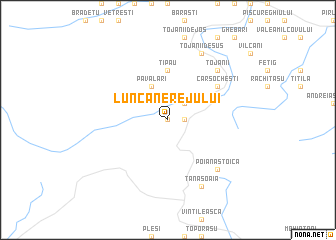 map of Lunca Nerejului