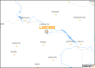map of Luncang