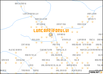 map of Lunca Priporului