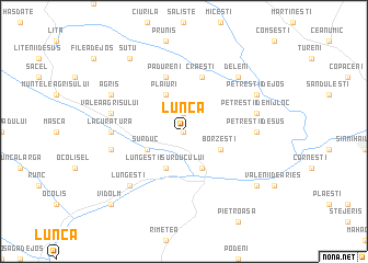 map of Lunca