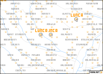 map of Lunca