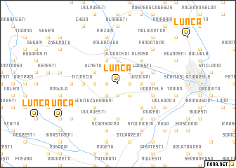 map of Lunca