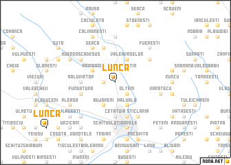 map of Lunca