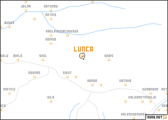 map of Lunca