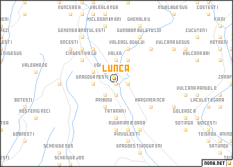 map of Lunca