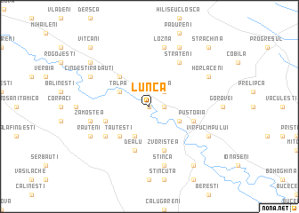 map of Lunca