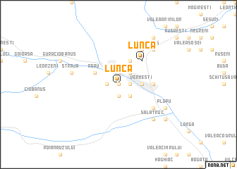 map of Lunca