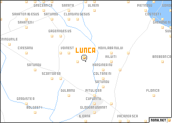 map of Lunca