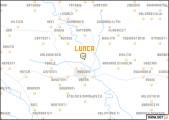 map of Lunca