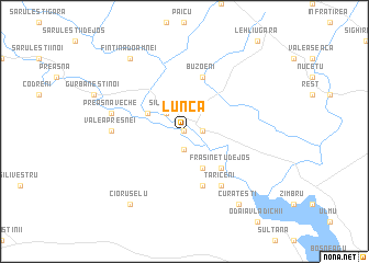 map of Lunca