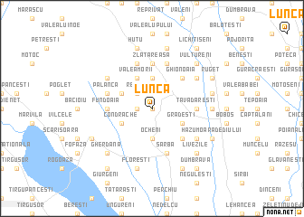 map of Lunca