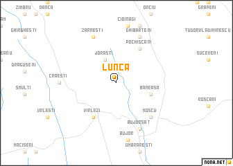 map of Lunca