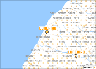 map of Lun-chiao