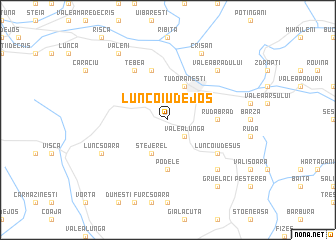 map of Luncoiu de Jos