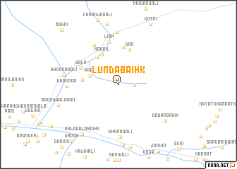 map of Lunda Baihk