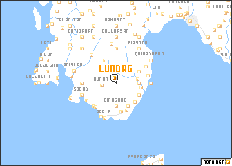 map of Lundag