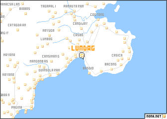 map of Lundag