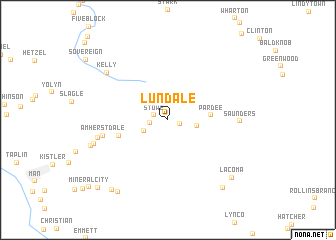 map of Lundale