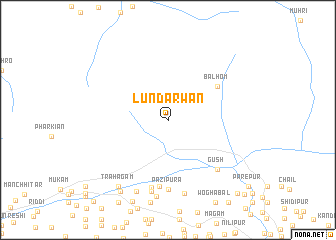 map of Lundarwan