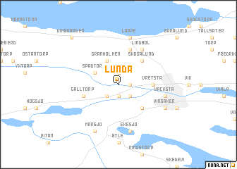 map of Lunda