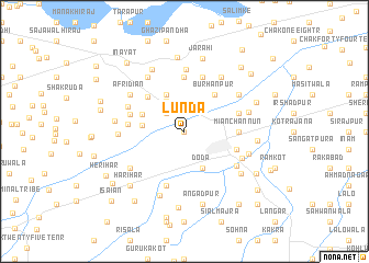 map of Lunda